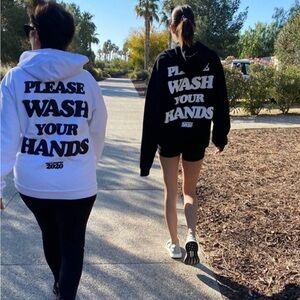 White Talentless Hoodie